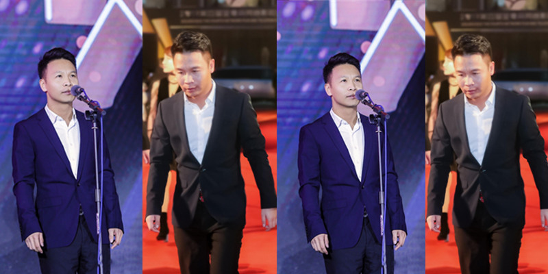 金骨朵网络影视盛典在京举行 颁奖红毯张浩率先开场惊喜亮相